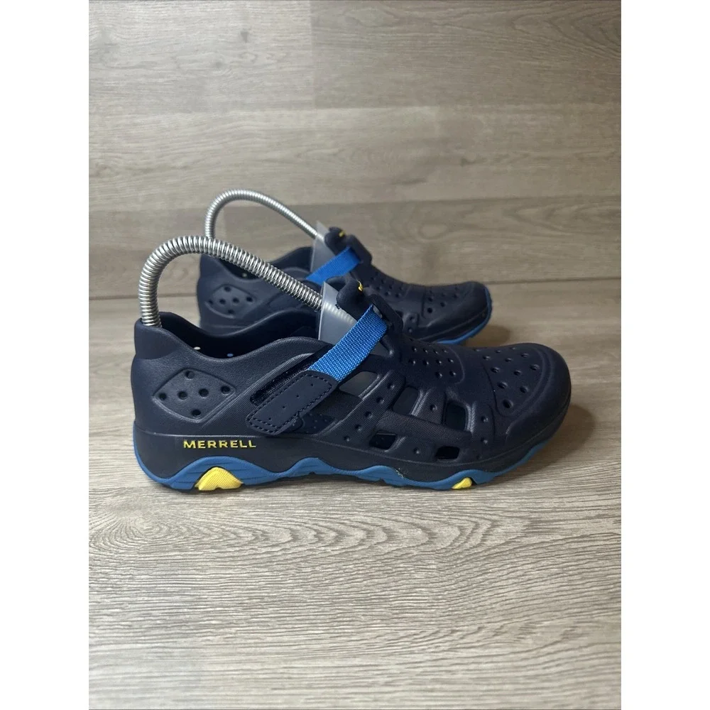 Black Merrell Hydro Canyon Hiking Water Shoes‎ Child Size 6 Unisex MK264447